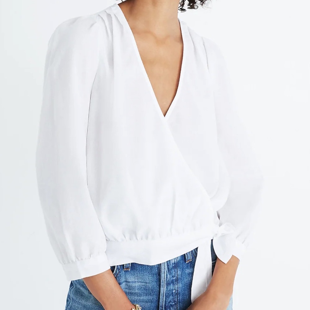 Madewell Wrap Top